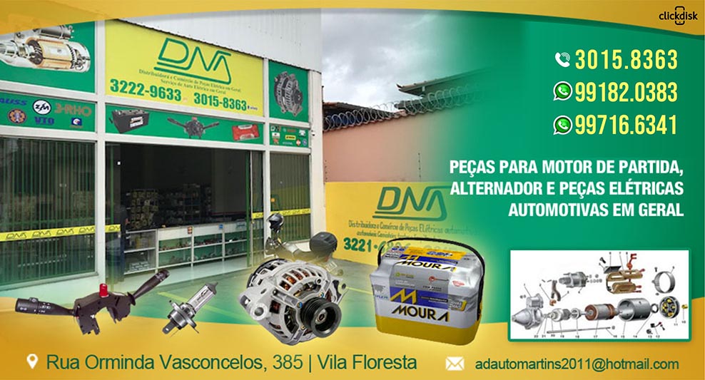 Banner DNA PEÇAS ELÉTRICAS